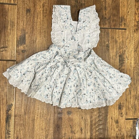 NWT Well Dressed Wolf Blue Floral Naomi Set Sz 6 - Picture 5 of 9